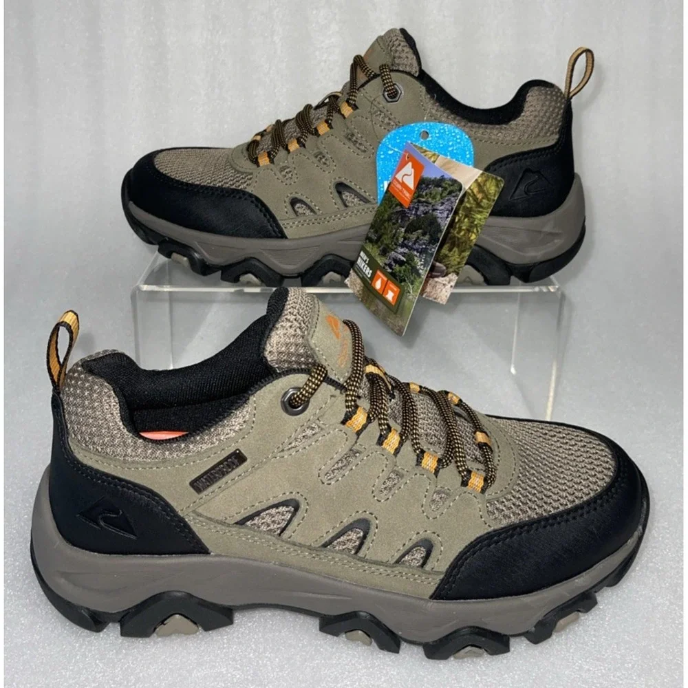 Ozark Trail Taupe‎ Waterproof Lightweight Hiking Shoes Men's Size 7 NEW IN BOX